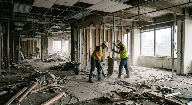 Commercial Demolition Service in Houston, TX