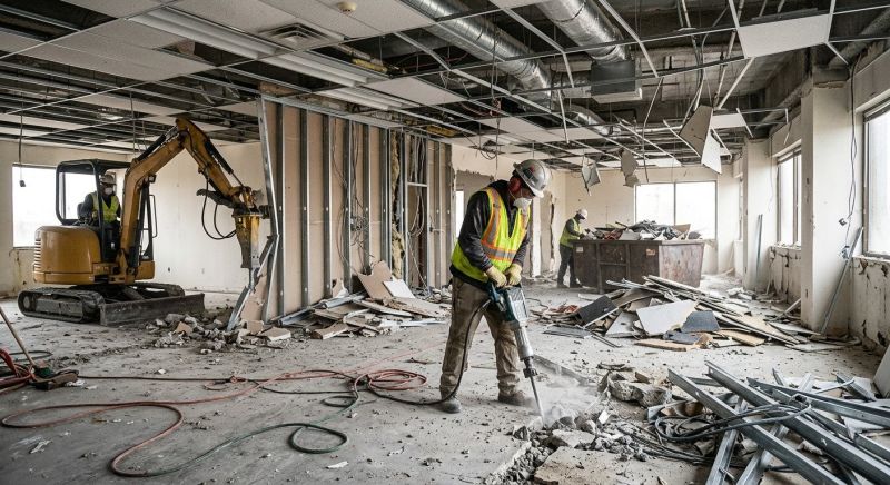 Parking Lot Removal in Bergen County, NJ