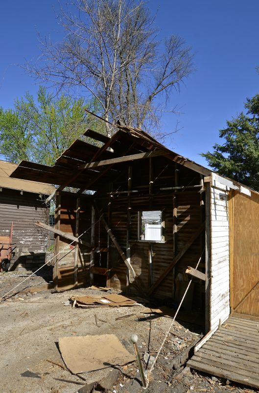 Demolition in Progress